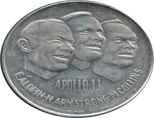 Apollo 11 – Erste Mondlandung – Aluminium-Token***