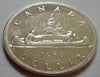 1963 Canada Silver 1 Dollar Coin UNC nice coin *