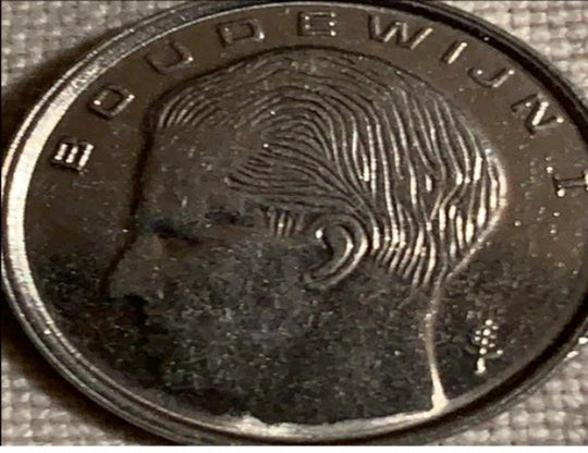 1991 Belgium 1 franc VF