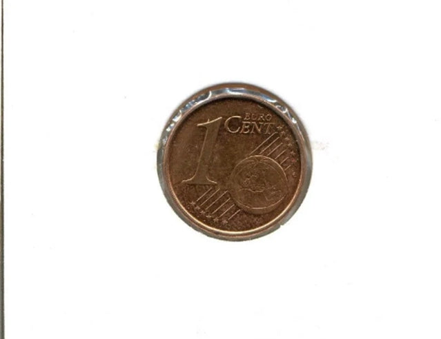 2004 Euro spain 1 cent VF