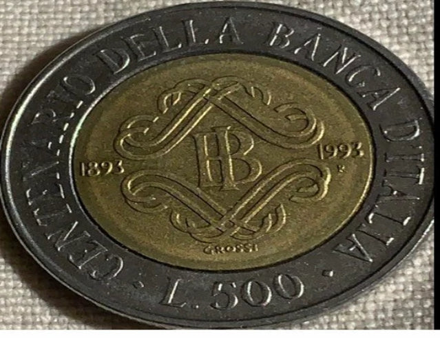 1993 Italie 500 lire TTB