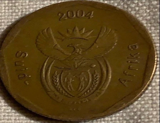 2004 Afrique du Sud 50 cents VF