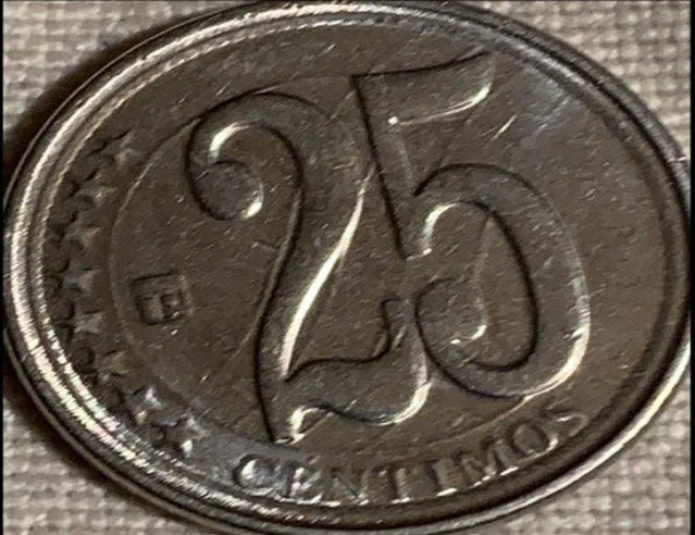 2009 Venezuela 25 centimos TTB