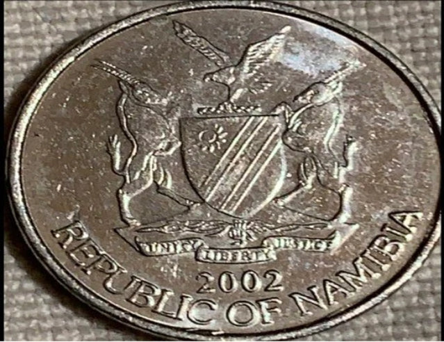 2002 Namibia 5 Cent VF