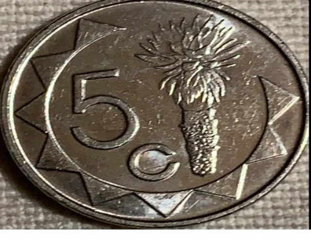 2002 Namibia 5 Cent VF