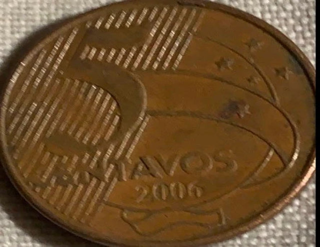 2005/2006 brazil centavos VF