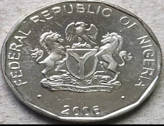 2006 Nigeria 50 kobo Corn belle pièce