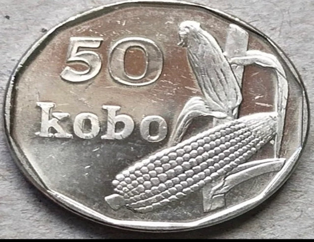 2006 Nigeria 50 kobo Corn belle pièce