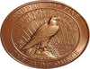 Peace Design Fine Copper Round Pure 1 OZ .999 Bullion ***