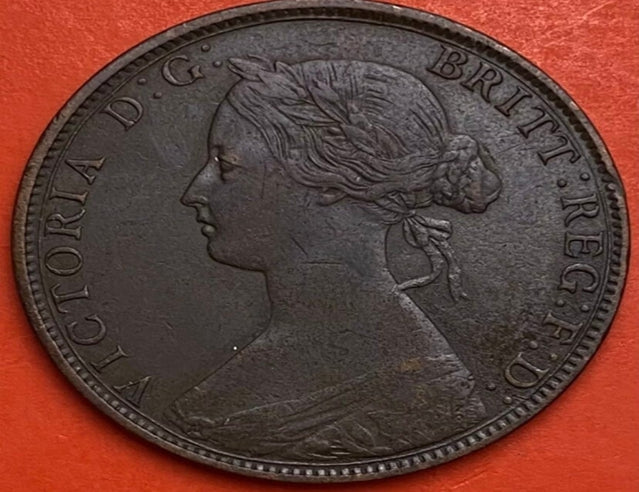 1864 Nova Scotia One Cent VF