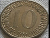 1975 - 1986 Jugoslawien 10 Dinara SS