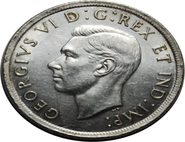 Pièce de collection commémorative du dollar en argent du Canada de 1939 AU***