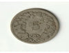 1850 bb switzerland - helvetia 5 rappen billon coin