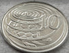 Cayman Islands 2008 10 CENTS Elizabeth II Coin AU Big Turtle