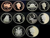 1990 -1995 Canada Proof like Five Coins set ***