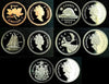 1990 -1995 Canada Proof like Five Coins set ***