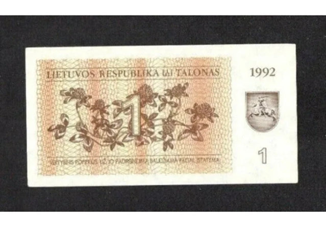 1992 Litauen-Banknote 1