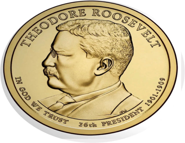 2013 Theodore Roosevelt Presidential D Dollars -BU - Stempelglanz***