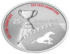 2012 Canada 25 Cents Calgary Stampeders CFL Ensemble de pièces de monnaie et de timbres surdimensionnés