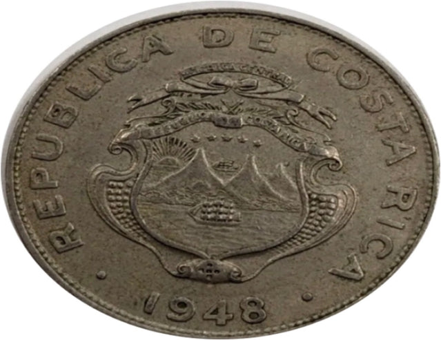 Costa Rica 1969 25 Centimos belle pièce***