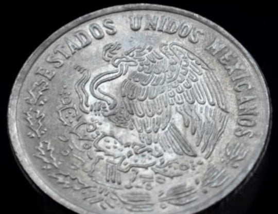 1979 mexico coin 10 cent VF