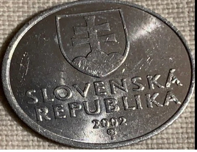 2002 Slowakei 1 Krone SS