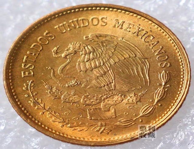 1983 Mexiko 20 Peso Maya Kupfermünzen BU