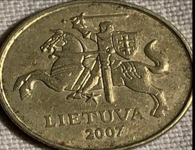 2007 Lituanie 20 centu VF