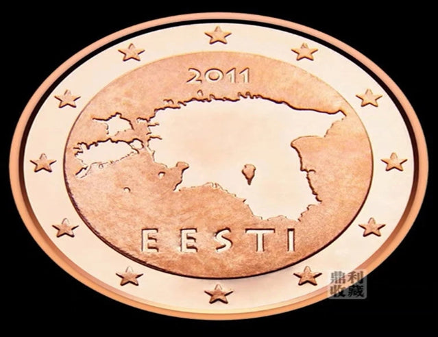 2011 Estonie 1 centime d'euro BU