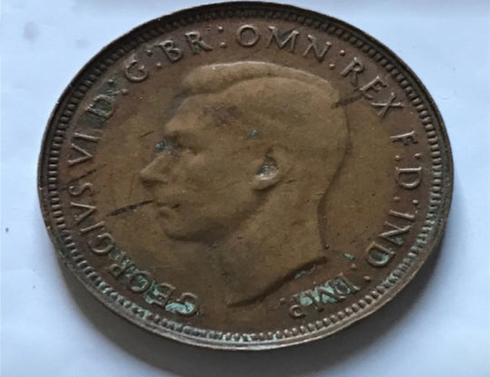 Australien 1948 Half-Penny-Münze VF