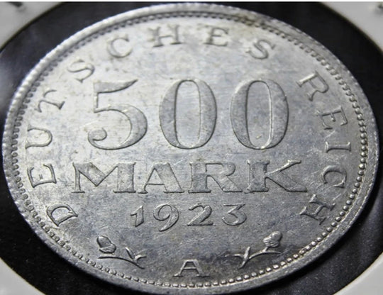 1923 A germany 500 mark Nice Rare Coin V F