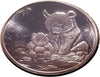 Pandas 1oz. Pure Copper Bullion Round***