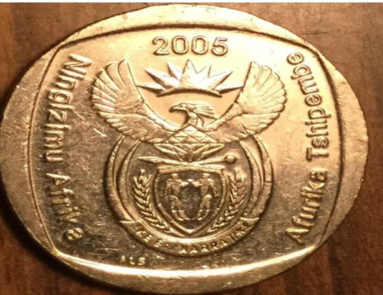 2002- 2005 Afrique du Sud Pièce de 2 Rand TTB Belle pièce***