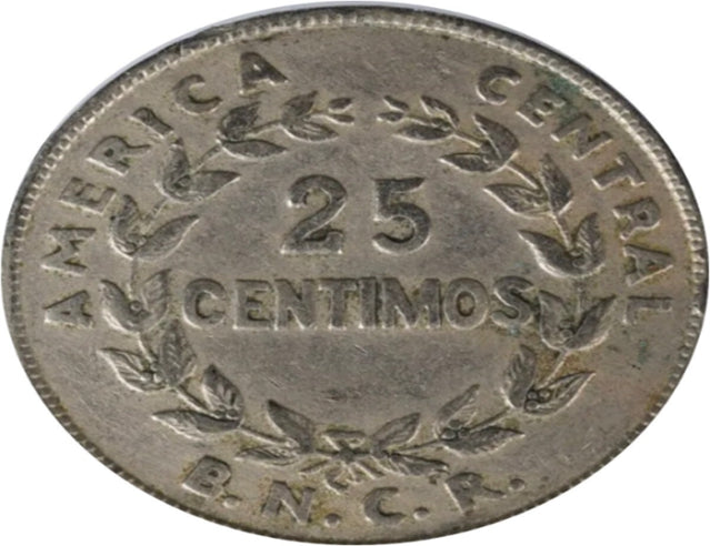 Costa Rica 1948 25 Centimos nice Coin***