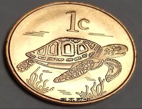 2017 Turtle Coin of the New Zealand Territory of Tokelau Islands BU