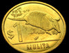 2012 Pièce Uruguayenne 1 peso tatou animal BU