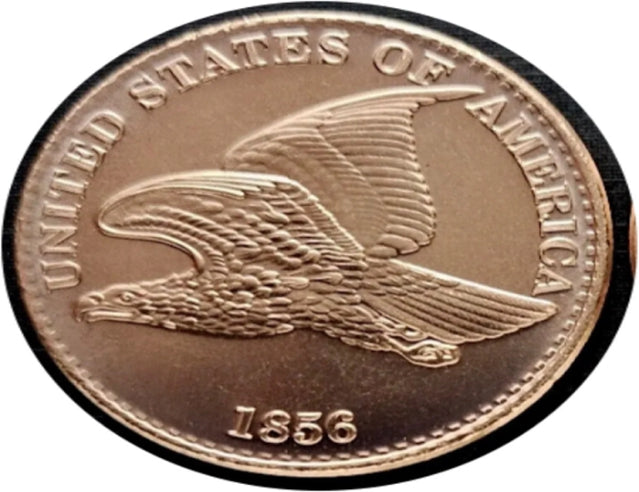 1856 Flying Eagle - One Cent - 1oz. Pure Copper Bullion Round***