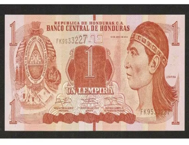 2010 Honduras 1 Lempira UNC