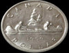 1959 Canada Silver 1 Dollar Coin UNC nice coin ***