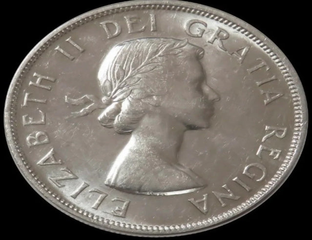 1959 Canada Argent 1 Dollar Coin UNC belle pièce ***