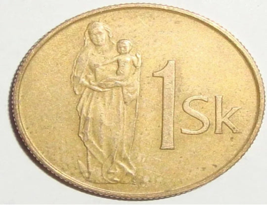 1995 Slowakei 1 Krone 1 Krone SS