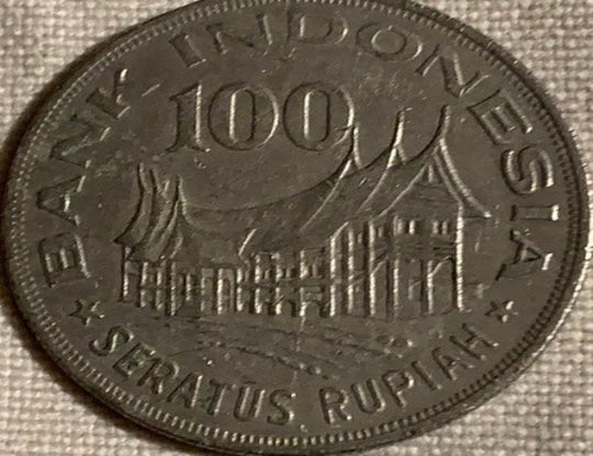 1978 Indonésie 100 roupies TTB