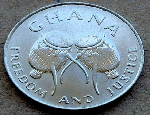 1999 Ghana Afrika 50 CEDIS Münze UNC Schöne Münze