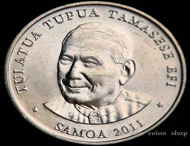 2011 Der Unabhängige Staat Samoa 10 Cent UNC Schöne Münze