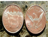 Set of Five 1oz. Pure Copper Bullion Ice Age nice coin set ***