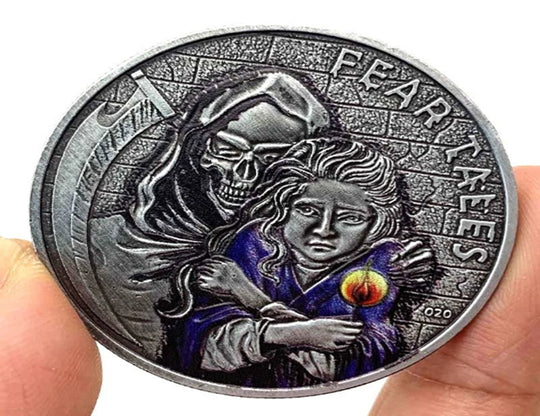 Lucky Coin – Fear Story-Geschenkmünze in schützender Kunststoffkapsel Limited#LCA03