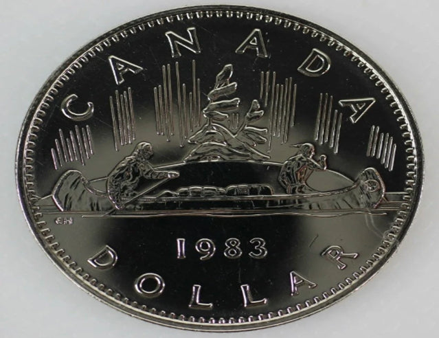 1983 Dollar canadien en nickel MS 60