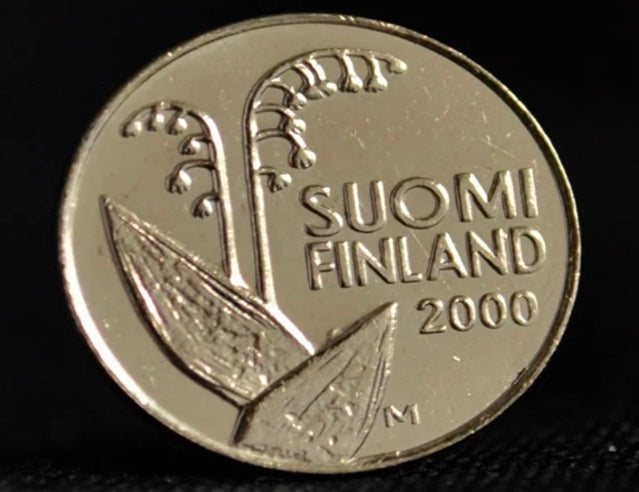 2000 Finlande Honeycomb Finlandais 10 fini coin BU