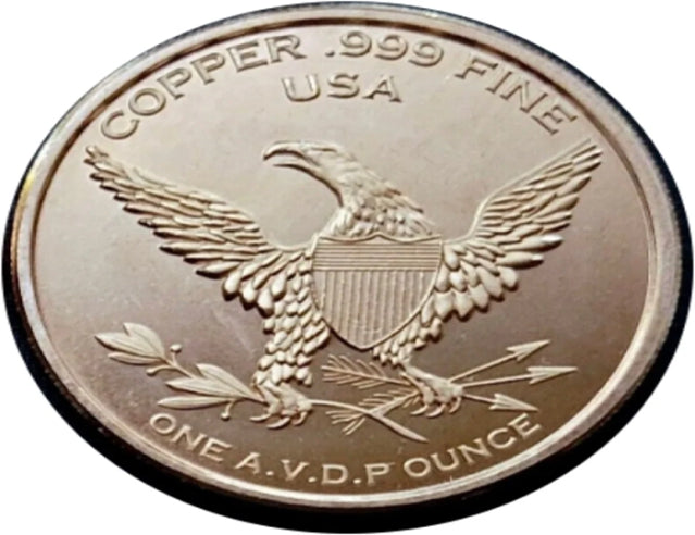 Air Force - F22 Raptor - 1oz. Pure Copper Bullion Round***