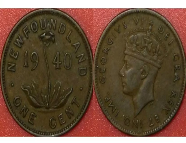 1940 Newfoundland small cent High grade